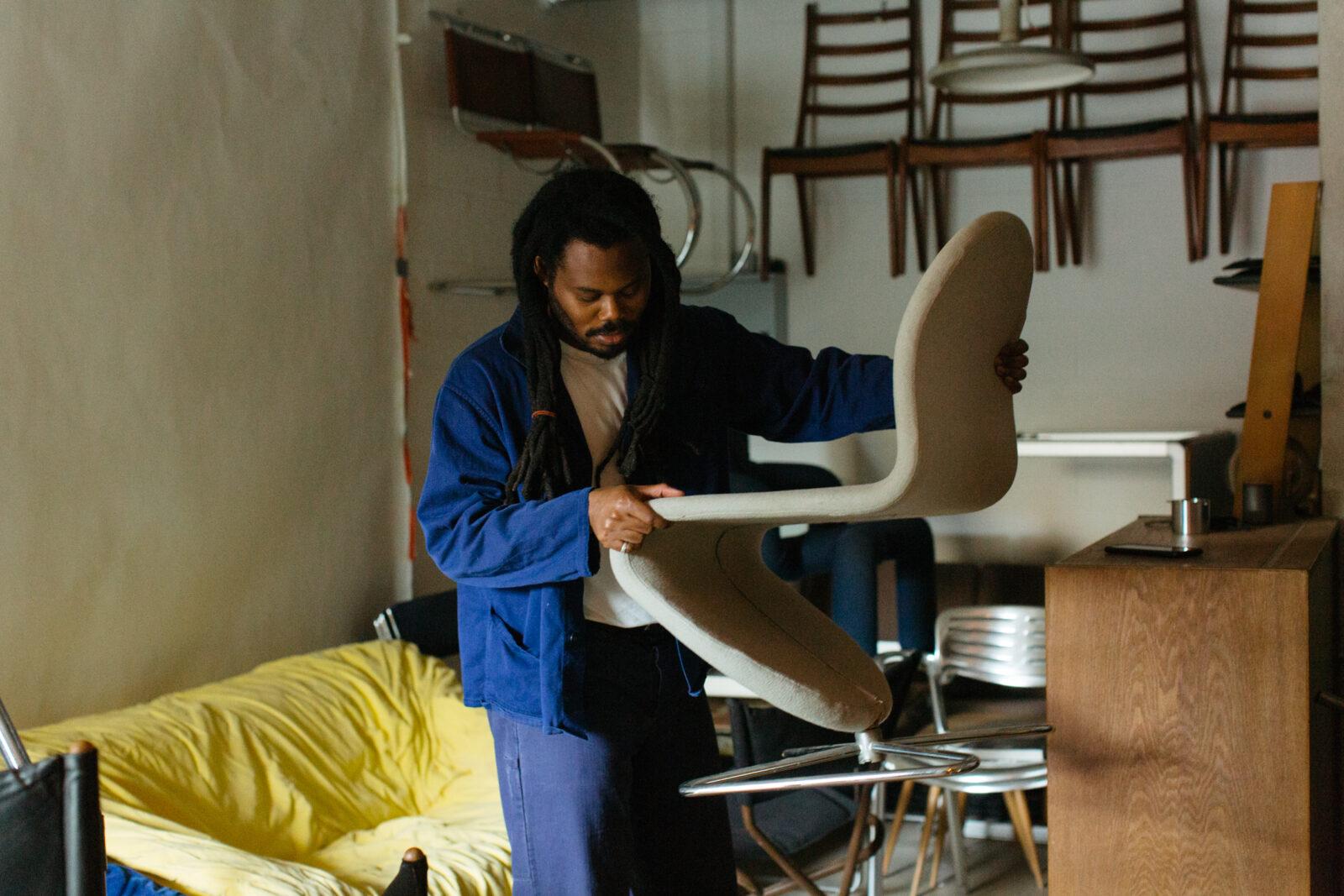 Tola Adefioye of Old Old Woods on the therapeutic beauty of restoring mid-century furniture at his workshop in New Cross, south-east London​​​​‌﻿‍﻿​‍​‍‌‍﻿﻿‌﻿​‍‌‍‍‌‌‍‌﻿‌‍‍‌‌‍﻿‍​‍​‍​﻿‍‍​‍​‍‌﻿​﻿‌‍​‌‌‍﻿‍‌‍‍‌‌﻿‌​‌﻿‍‌​‍﻿‍‌‍‍‌‌‍﻿﻿​‍​‍​‍﻿​​‍​‍‌‍‍​‌﻿​‍‌‍‌‌‌‍‌‍​‍​‍​﻿‍‍​‍​‍​‍﻿﻿‌﻿​﻿‌﻿‌​‌﻿‌‌‌‍‌​‌‍‍‌‌‍﻿﻿​‍﻿﻿‌‍‍‌‌‍﻿‍‌﻿‌​‌‍‌‌‌‍﻿‍‌﻿‌​​‍﻿﻿‌‍‌‌‌‍‌​‌‍‍‌‌﻿‌​​‍﻿﻿‌‍﻿‌‌‍﻿﻿‌‍‌​‌‍‌‌​﻿﻿‌‌﻿​​‌﻿​‍‌‍‌‌‌﻿​﻿‌‍‌‌‌‍﻿‍‌﻿‌​‌‍​‌‌﻿‌​‌‍‍‌‌‍﻿﻿‌‍﻿‍​﻿‍﻿‌‍‍‌‌‍‌​​﻿﻿‌‌﻿​﻿‌﻿‌​‌﻿‌‌‌‍‌​‌‍‍‌‌‍﻿﻿​‍﻿‌‌﻿‌‍‌‍‍‌‌﻿​﻿‌‍‍‌‌﻿‌​​‍﻿‌‌﻿‌​‌‍﻿﻿‌‍﻿​‌‍​‌​‍﻿‌‌‍​‌‌‍‌​‌‍‌‌‌‍‌‍‌‍‍‌‌‍﻿﻿‌﻿‍‌‌‍‌‌​‍﻿‌‌‍﻿﻿‌‍﻿​‌‍‌​​‍﻿‌‌‍﻿﻿‌‍﻿​‌‍‌​​‍﻿‌‌﻿‌﻿‌‍﻿﻿‌‍﻿﻿‌‍‌​‌﻿​﻿​﻿‍﻿‌﻿‌​‌﻿‍‌‌﻿​​‌‍‌‌​﻿﻿‌‌‍﻿​‌‍﻿﻿‌‍﻿‍‌‍‌﻿‌​‌‍‌‍﻿﻿‌﻿​‍‌‍﻿‌​﻿‍﻿‌﻿​​‌‍​‌‌﻿‌​‌‍‍​​﻿﻿‌‌﻿‌​‌‍‍‌‌﻿‌​‌‍﻿​‌‍‌‌​﻿﻿﻿‌‍​‍‌‍​‌‌﻿​﻿‌‍‌‌‌‌‌‌‌﻿​‍‌‍﻿​​﻿﻿‌​‍‌‌​﻿​‍‌​‌‍‌﻿​﻿‌﻿‌​‌﻿‌‌‌‍‌​‌‍‍‌‌‍﻿﻿​‍‌‍‌‍‍‌‌‍‌​​﻿﻿‌‌﻿​﻿‌﻿‌​‌﻿‌‌‌‍‌​‌‍‍‌‌‍﻿﻿​‍﻿‌‌﻿‌‍‌‍‍‌‌﻿​﻿‌‍‍‌‌﻿‌​​‍﻿‌‌﻿‌​‌‍﻿﻿‌‍﻿​‌‍​‌​‍﻿‌‌‍​‌‌‍‌​‌‍‌‌‌‍‌‍‌‍‍‌‌‍﻿﻿‌﻿‍‌‌‍‌‌​‍﻿‌‌‍﻿﻿‌‍﻿​‌‍‌​​‍﻿‌‌‍﻿﻿‌‍﻿​‌‍‌​​‍﻿‌‌﻿‌﻿‌‍﻿﻿‌‍﻿﻿‌‍‌​‌﻿​﻿​‍‌‍‌﻿‌​‌﻿‍‌‌﻿​​‌‍‌‌​﻿﻿‌‌‍﻿​‌‍﻿﻿‌‍﻿‍‌‍‌﻿‌​‌‍‌‍﻿﻿‌﻿​‍‌‍﻿‌​‍‌‍‌﻿​​‌‍​‌‌﻿‌​‌‍‍​​﻿﻿‌‌﻿‌​‌‍‍‌‌﻿‌​‌‍﻿​‌‍‌‌​‍​‍‌﻿﻿‌